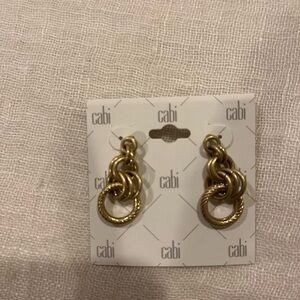 Designer Goldtone Earrings